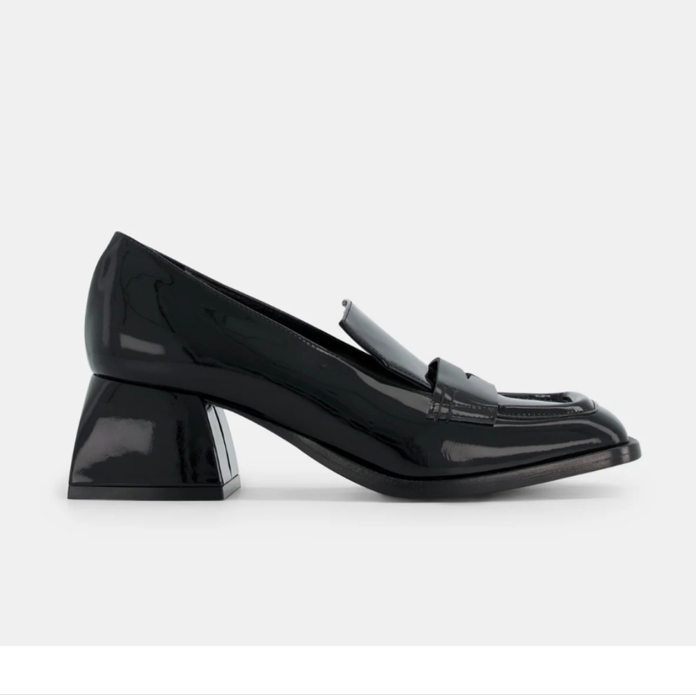 Nodaleto Bulla Cara Patent Block Heel Pumps Loafers Size 10